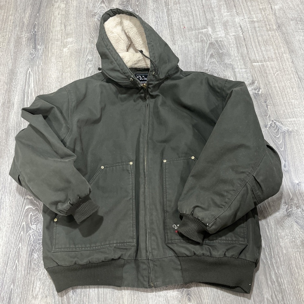 Walls Blizzard pruf Jacket Mens 2XL Coat Workwear Olive Green